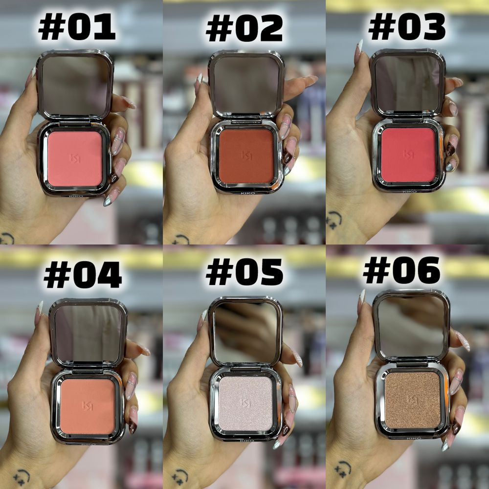 رژگونه پودری طرح کیکو kiko